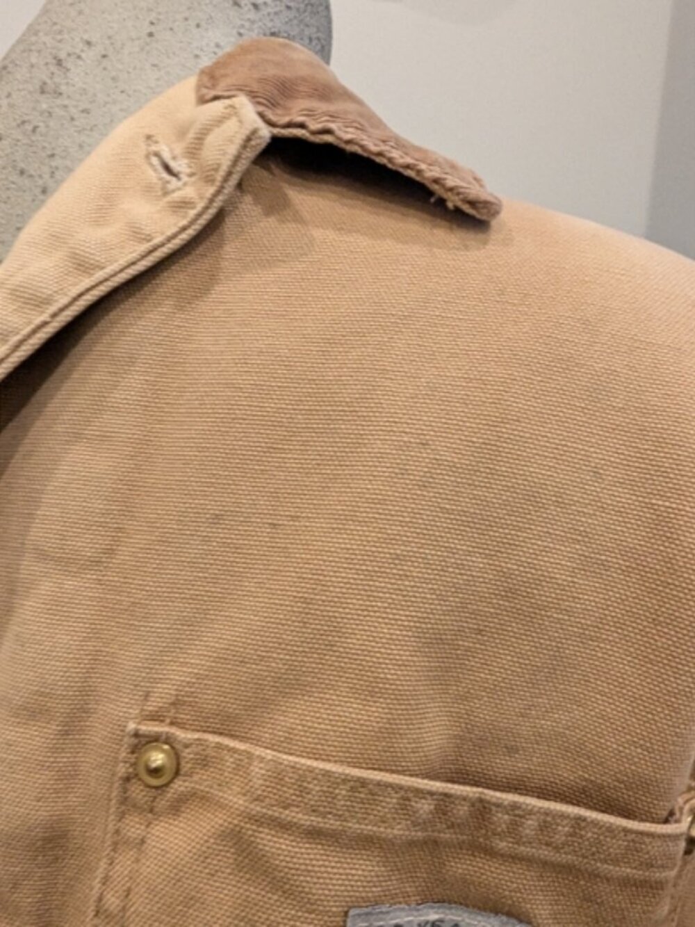 Vintage Carhart Blanket Jacket 1989 100 Year Anniversary Edition USA Made Sz S - Picture 7 of 15